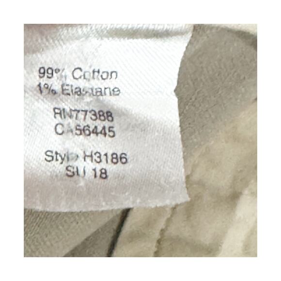 J. Crew Flex Sutton Straight Leg Chino Pant Cotton Khaki Size 33 /29 - Picture 8 of 9
